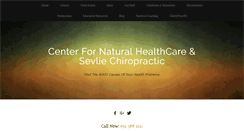 Desktop Screenshot of centerfornaturalhealthcareredwing.com